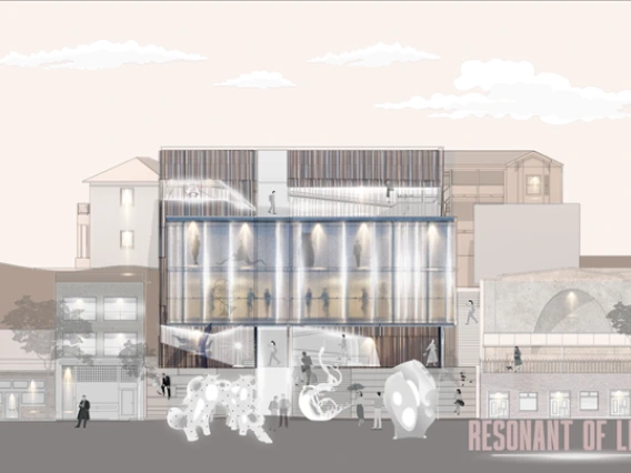 Building rendering. 