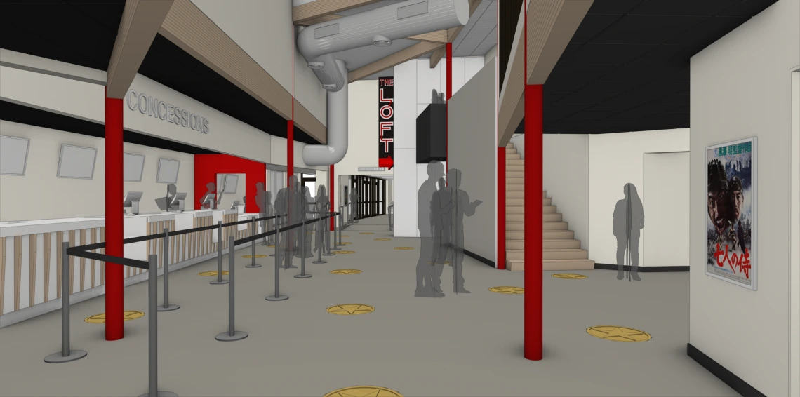 The Loft Expansion Interior Lobby